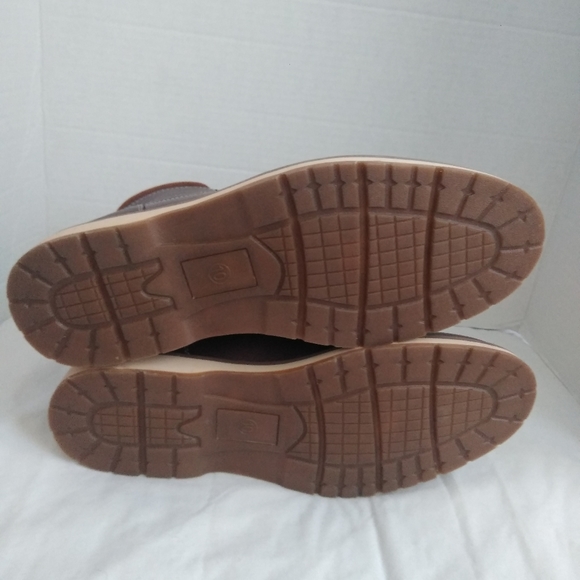 Goodfellow & Co Brown/Jarret Faux Leather Boots - Picture 4 of 6